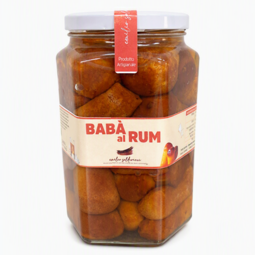 Bab&agrave; in barattolo al rum - 1 kg