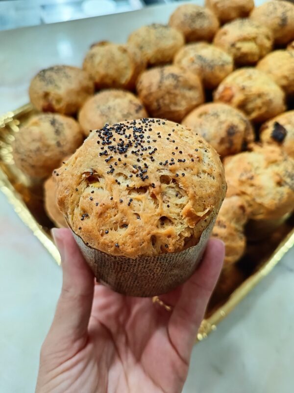 10 mini panettoni salati